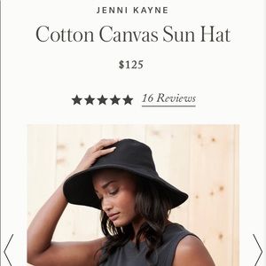 Jenni Kayne canvas hat. Never used. Great condition